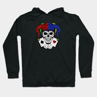 Jester Clown Skull Hoodie